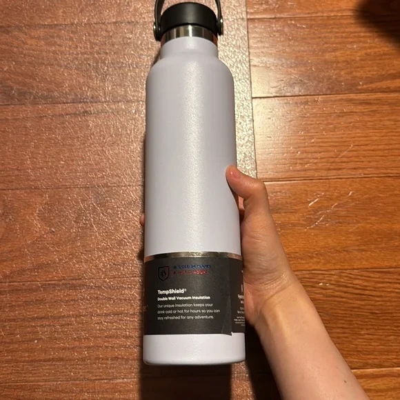 Hydro Flask 24 Oz Standard Mouth Bottle with Flex Cap Lid | Fog (NWT) - Picture 12 of 13